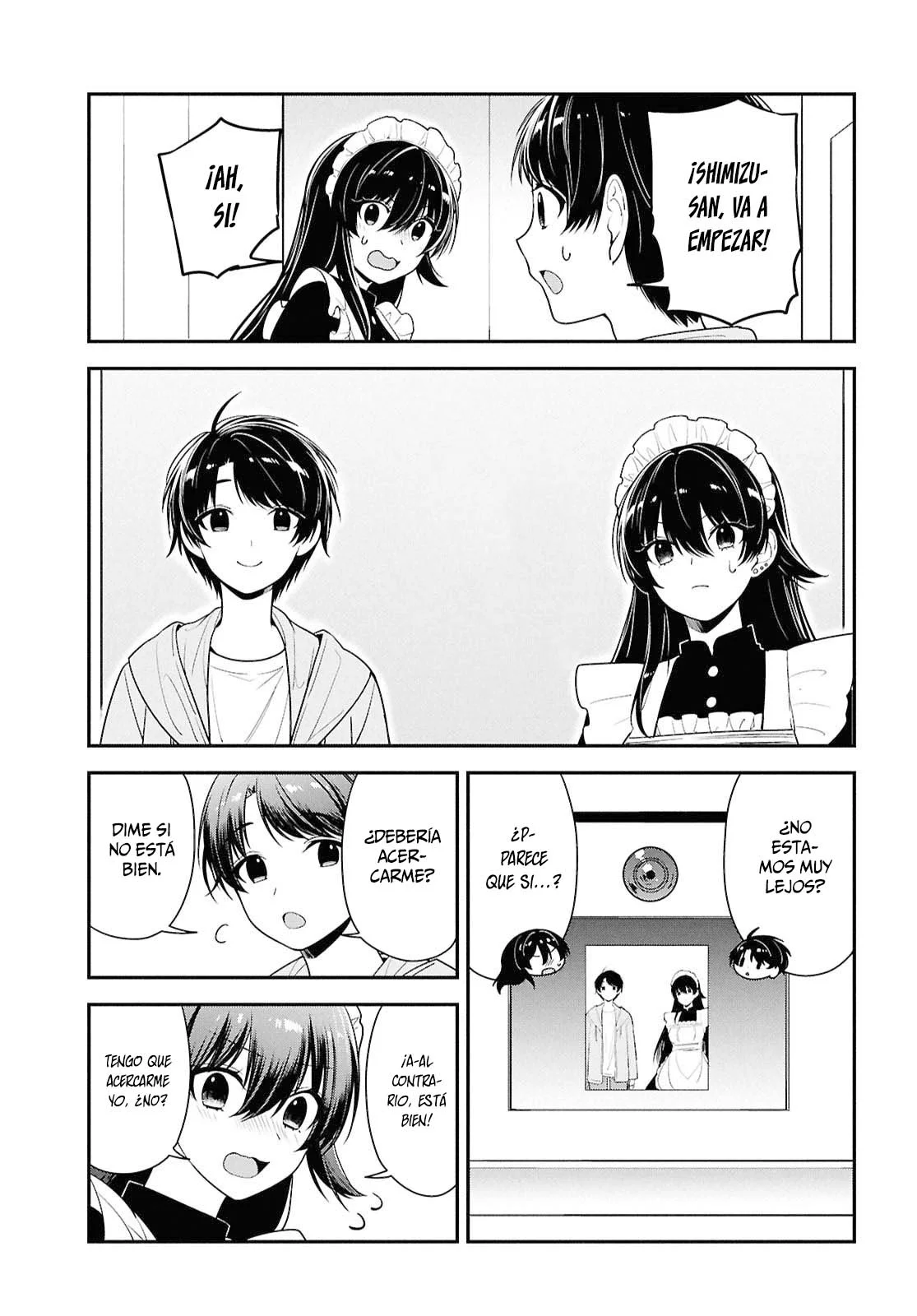 Tonari no Seki no Yankee Shimizu-san ga Kami o Kuroku Sometekita - Capítulo 7 - Página 25 - LectorTMOo