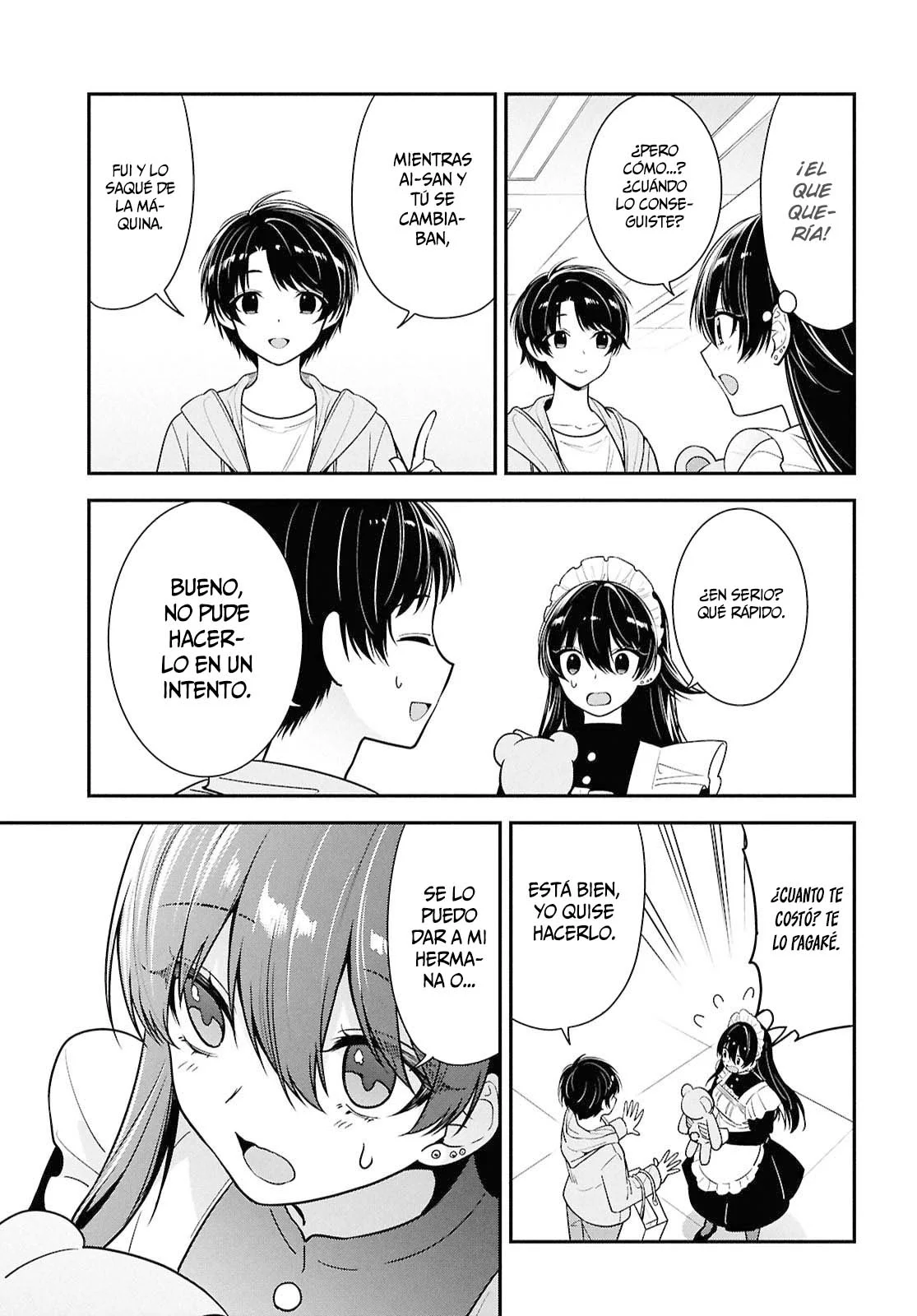 Tonari no Seki no Yankee Shimizu-san ga Kami o Kuroku Sometekita - Capítulo 7 - Página 29 - LectorTMOo
