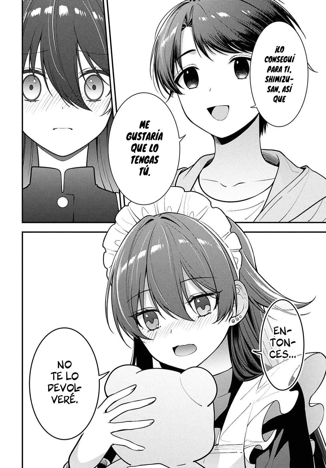 Tonari no Seki no Yankee Shimizu-san ga Kami o Kuroku Sometekita - Capítulo 7 - Página 30 - LectorTMOo