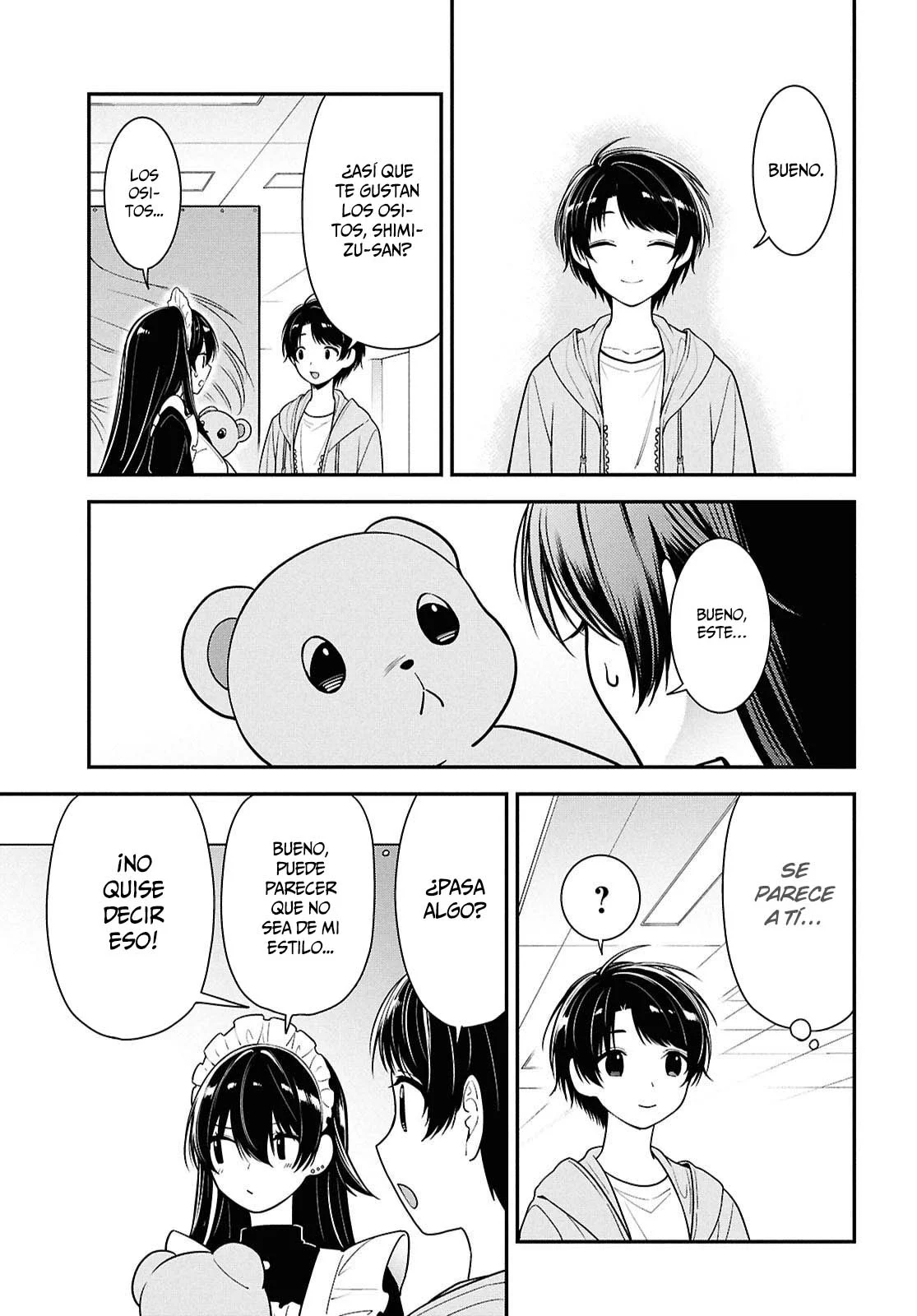 Tonari no Seki no Yankee Shimizu-san ga Kami o Kuroku Sometekita - Capítulo 7 - Página 31 - LectorTMOo