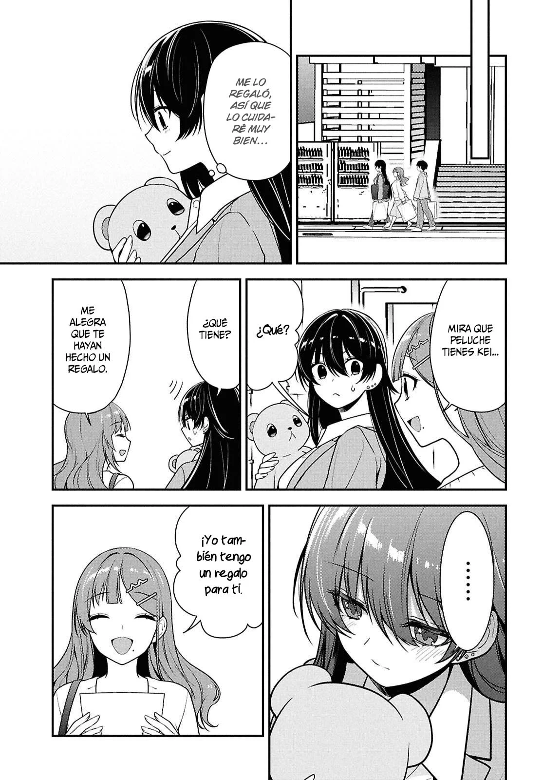 Tonari no Seki no Yankee Shimizu-san ga Kami o Kuroku Sometekita - Capítulo 7 - Página 33 - LectorTMOo