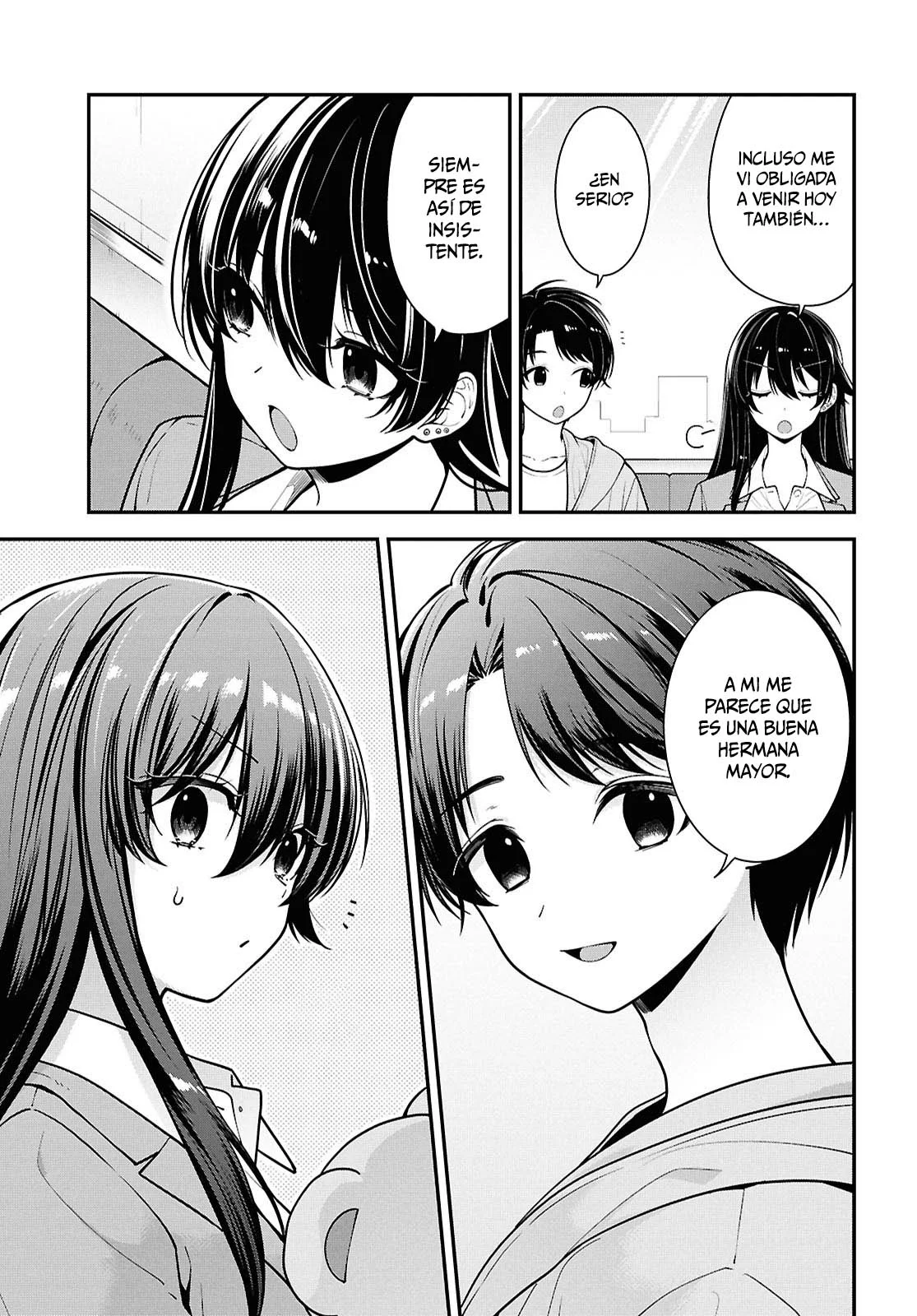 Tonari no Seki no Yankee Shimizu-san ga Kami o Kuroku Sometekita - Capítulo 8 - Página 4 - LectorTMOo
