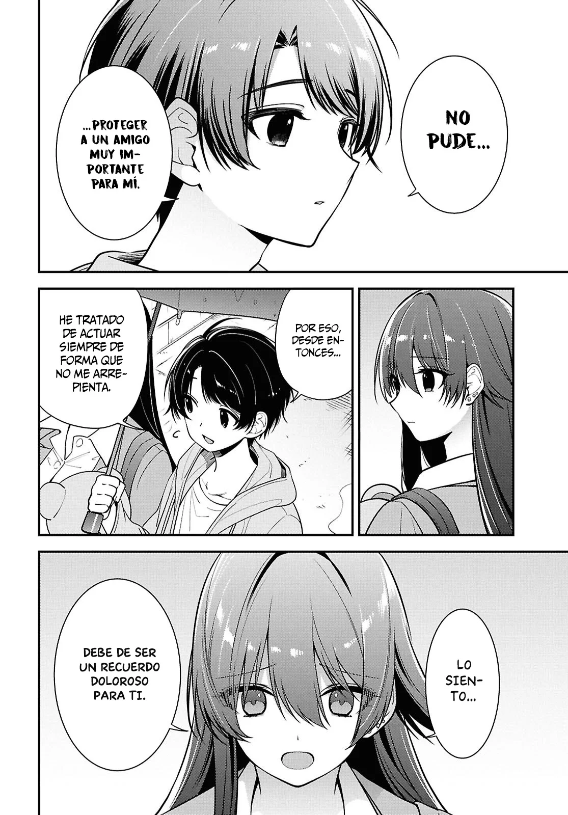 Tonari no Seki no Yankee Shimizu-san ga Kami o Kuroku Sometekita - Capítulo 8 - Página 21 - LectorTMOo