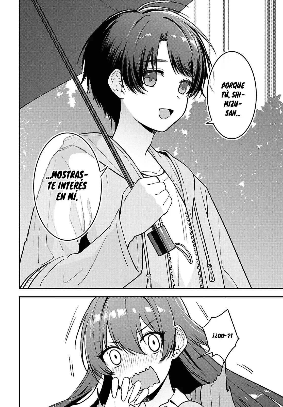 Tonari no Seki no Yankee Shimizu-san ga Kami o Kuroku Sometekita - Capítulo 8 - Página 23 - LectorTMOo