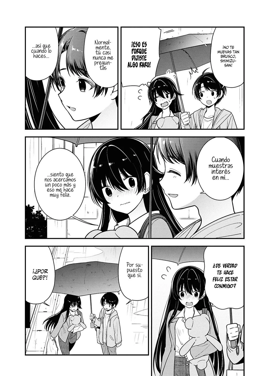 Tonari no Seki no Yankee Shimizu-san ga Kami o Kuroku Sometekita - Capítulo 8 - Página 24 - LectorTMOo