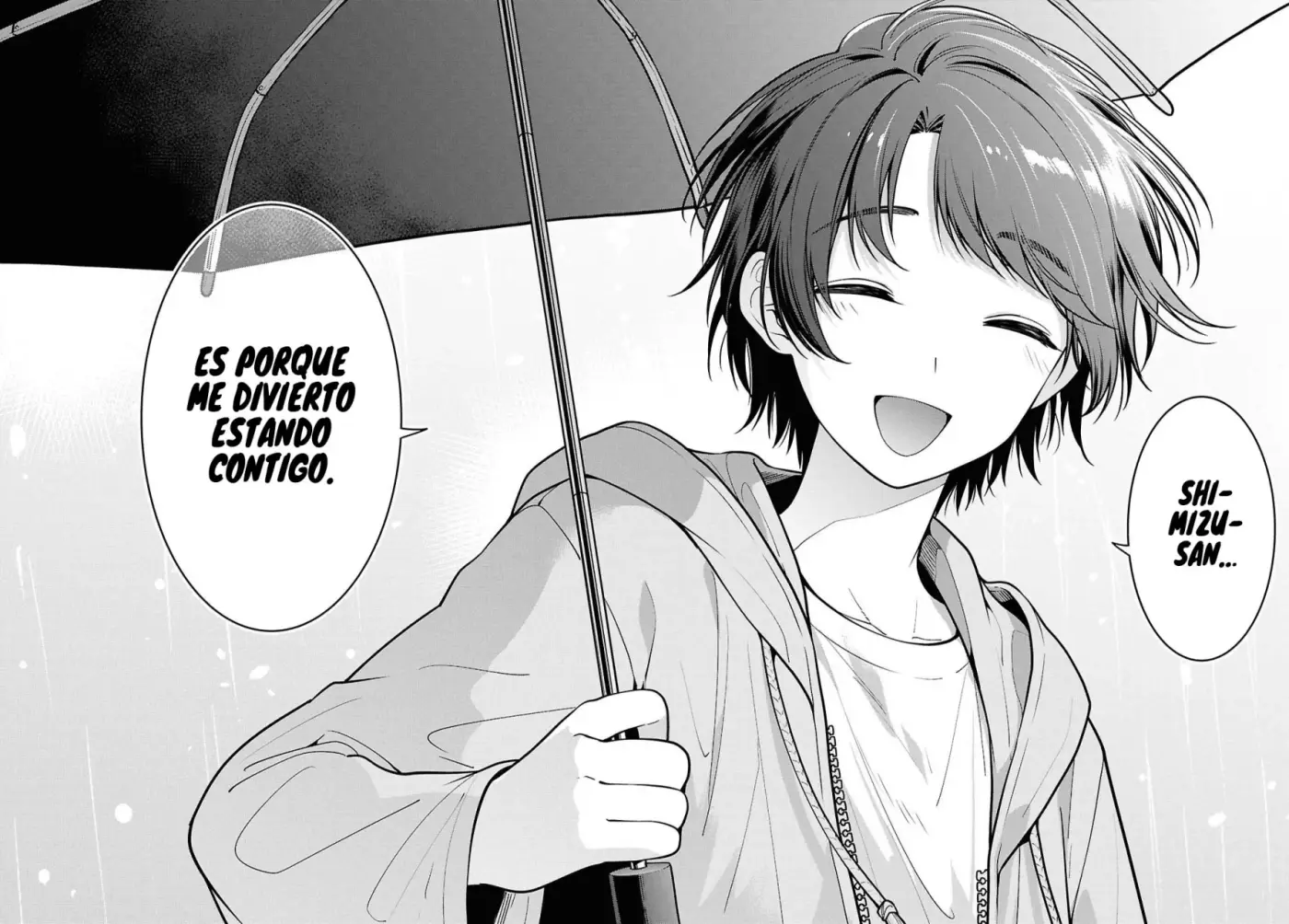 Tonari no Seki no Yankee Shimizu-san ga Kami o Kuroku Sometekita - Capítulo 8 - Página 25 - LectorTMOo