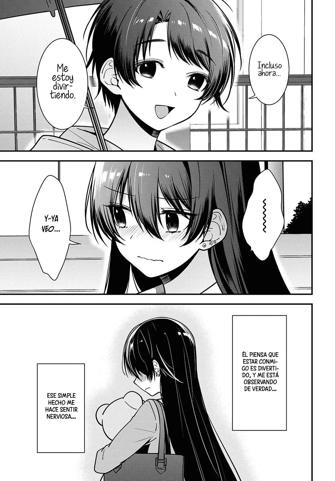 Tonari no Seki no Yankee Shimizu-san ga Kami o Kuroku Sometekita - Capítulo 8 - Página 27 - LectorTMOo