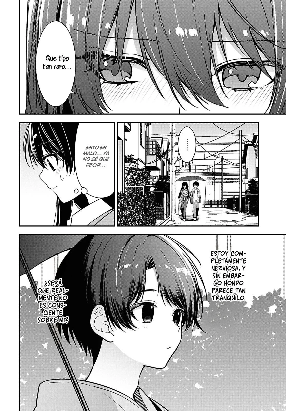 Tonari no Seki no Yankee Shimizu-san ga Kami o Kuroku Sometekita - Capítulo 8 - Página 28 - LectorTMOo