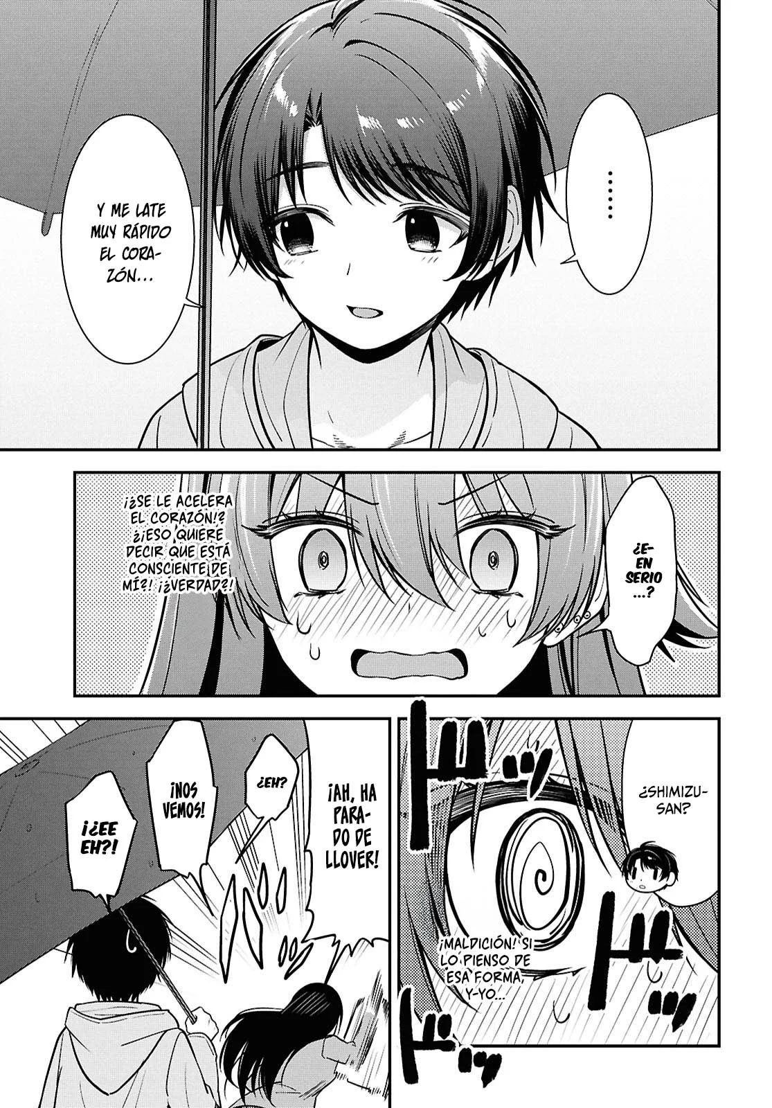 Tonari no Seki no Yankee Shimizu-san ga Kami o Kuroku Sometekita - Capítulo 8 - Página 31 - LectorTMOo