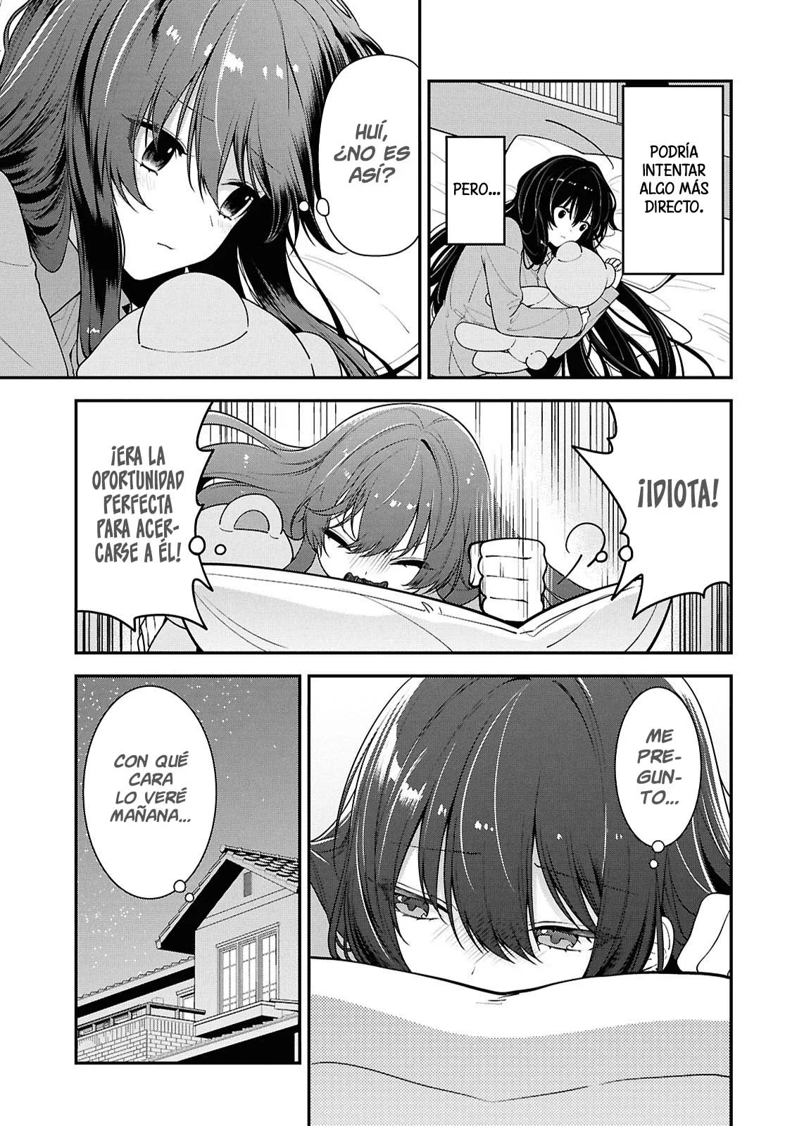 Tonari no Seki no Yankee Shimizu-san ga Kami o Kuroku Sometekita - Capítulo 9 - Página 4 - LectorTMOo