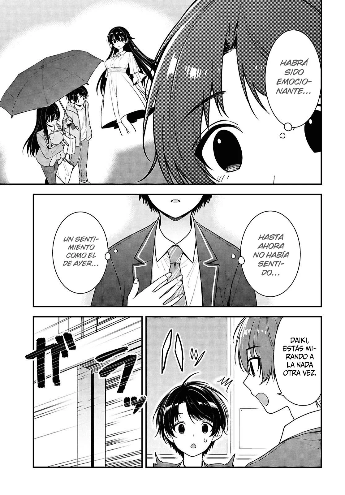 Tonari no Seki no Yankee Shimizu-san ga Kami o Kuroku Sometekita - Capítulo 9 - Página 8 - LectorTMOo