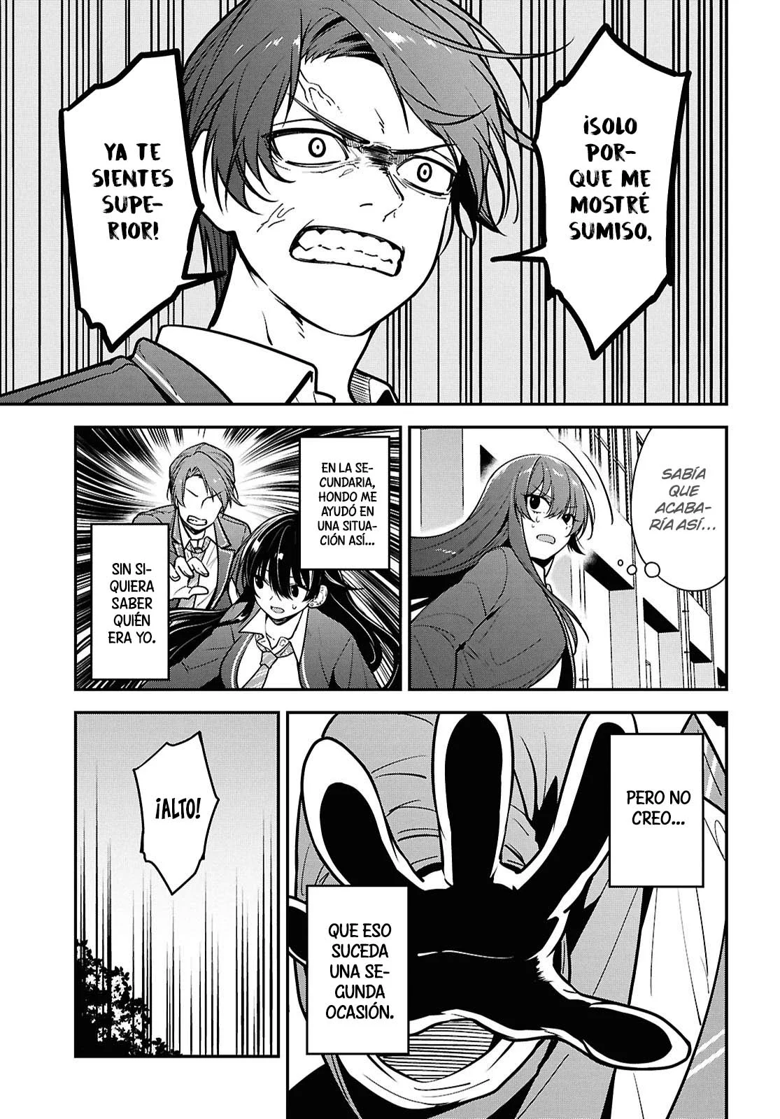 Tonari no Seki no Yankee Shimizu-san ga Kami o Kuroku Sometekita - Capítulo 9 - Página 16 - LectorTMOo