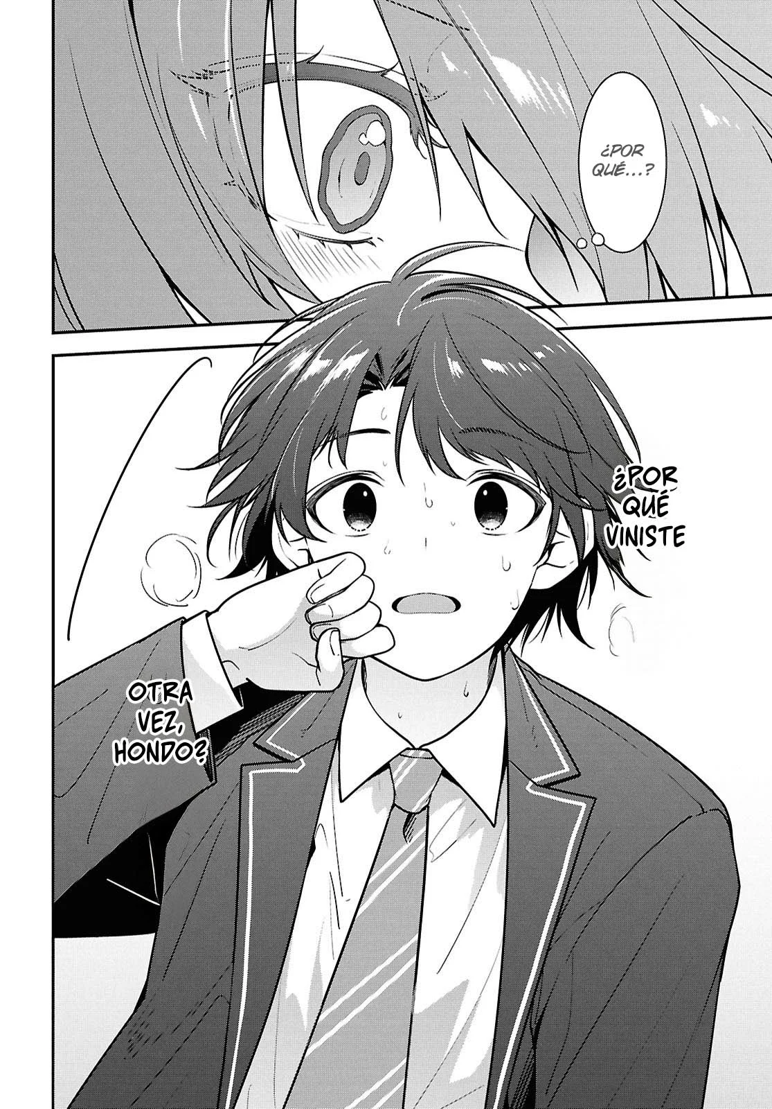 Tonari no Seki no Yankee Shimizu-san ga Kami o Kuroku Sometekita - Capítulo 9 - Página 18 - LectorTMOo