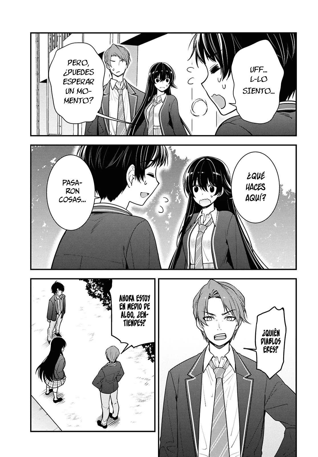 Tonari no Seki no Yankee Shimizu-san ga Kami o Kuroku Sometekita - Capítulo 9 - Página 19 - LectorTMOo