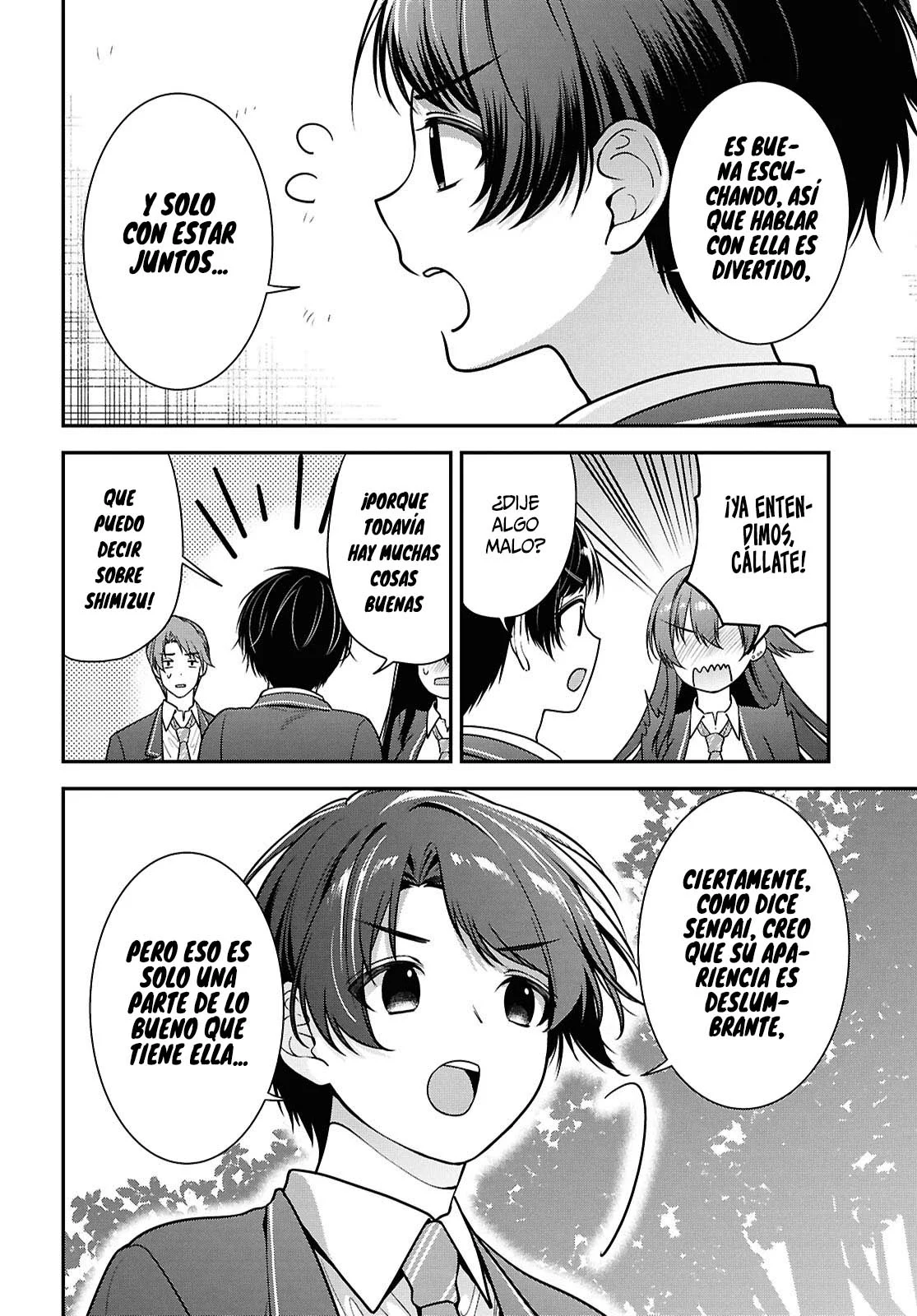 Tonari no Seki no Yankee Shimizu-san ga Kami o Kuroku Sometekita - Capítulo 9 - Página 24 - LectorTMOo