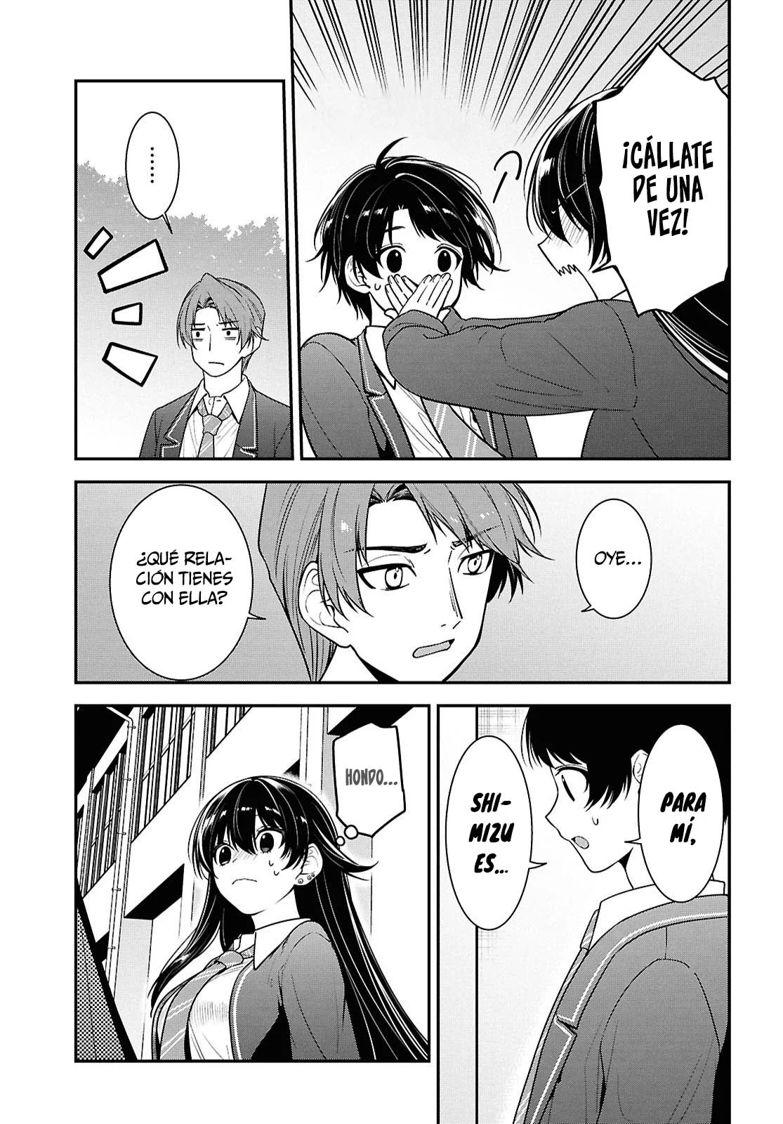 Tonari no Seki no Yankee Shimizu-san ga Kami o Kuroku Sometekita - Capítulo 9 - Página 25 - LectorTMOo