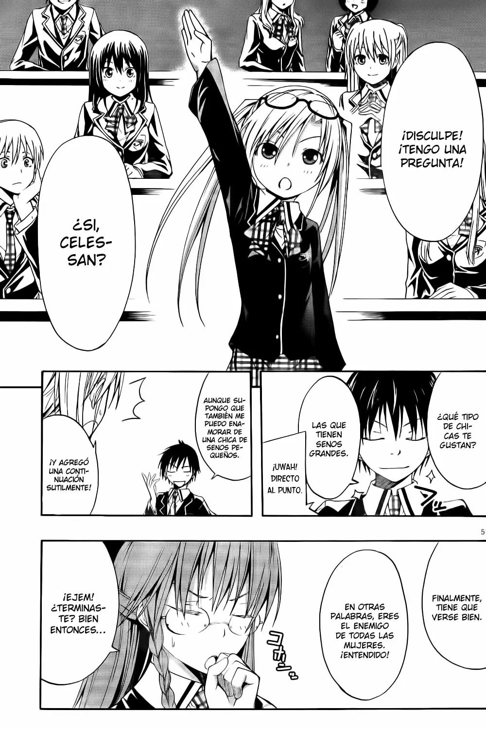 Trinity Seven - Capítulo 1 - Página 4 - LectorTMOo