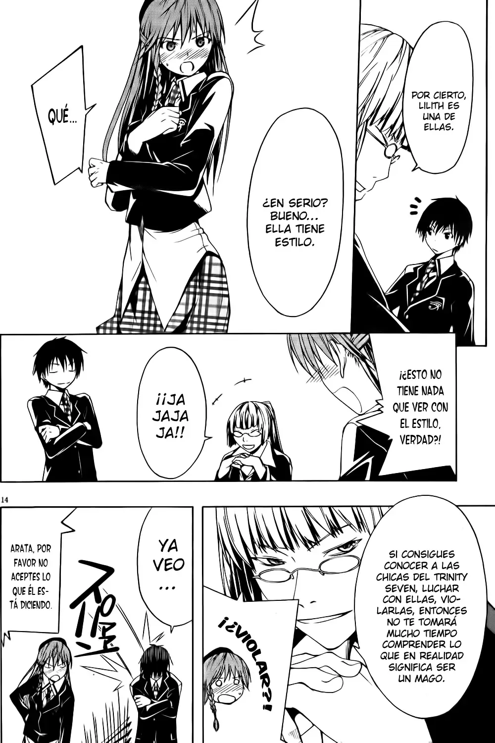 Trinity Seven - Capítulo 1 - Página 12 - LectorTMOo