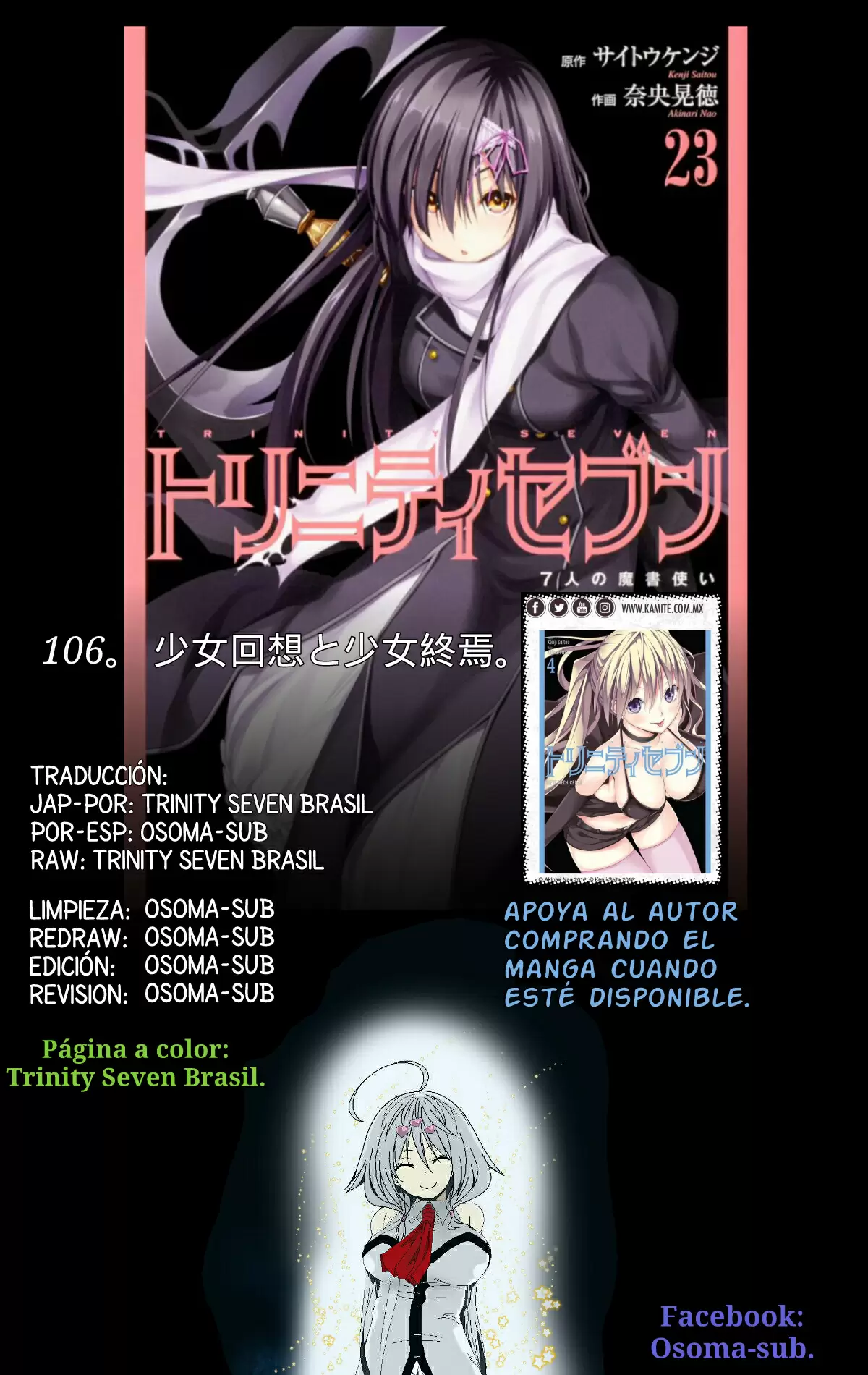 Trinity Seven - Capítulo 106 - Página 35 - LectorTMOo
