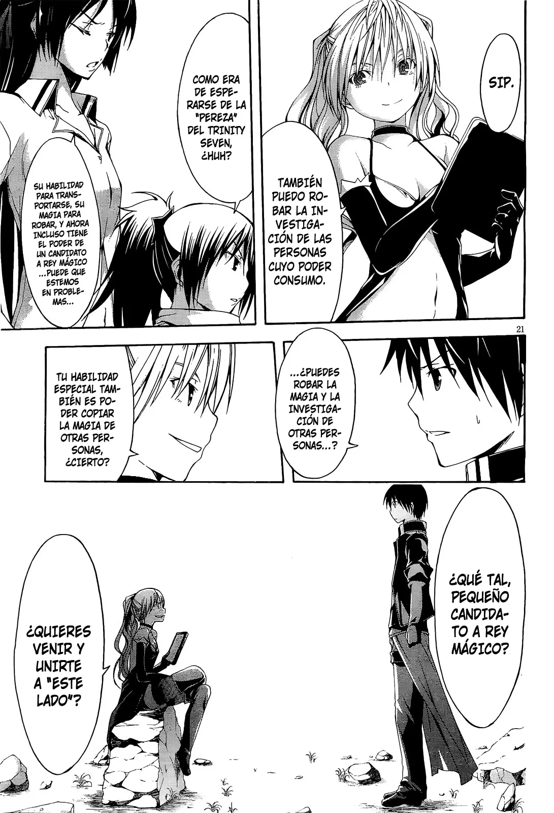 Trinity Seven - Capítulo 12 - Página 22 - LectorTMOo