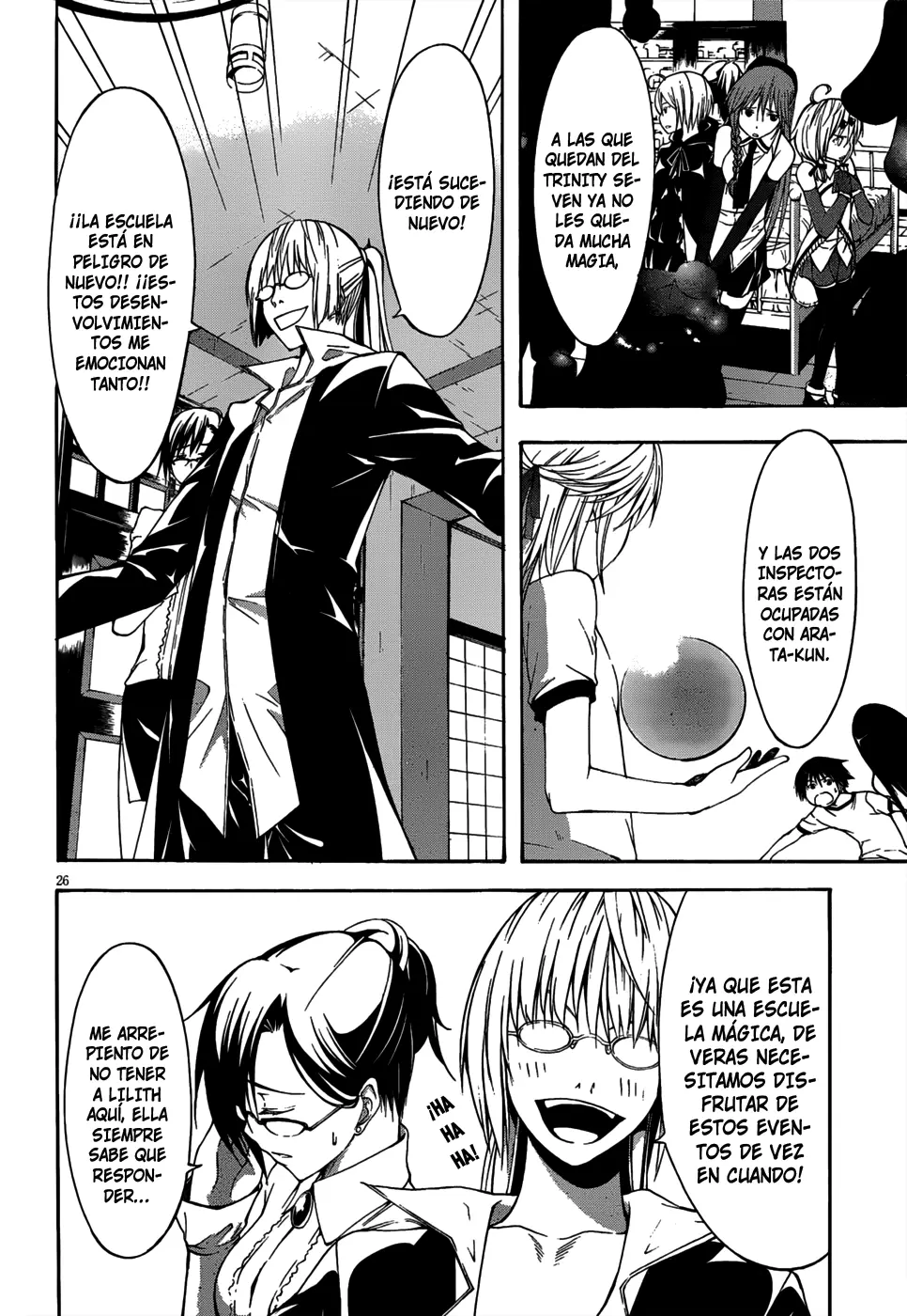 Trinity Seven - Capítulo 14 - Página 26 - LectorTMOo
