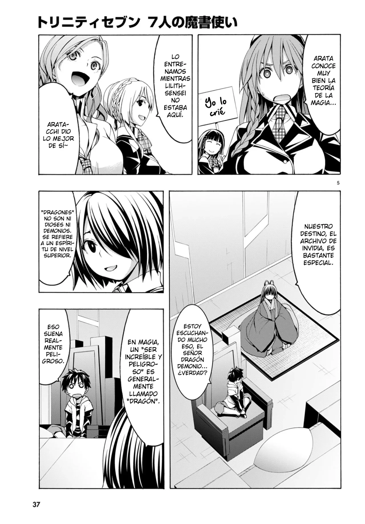 Trinity Seven - Capítulo 140 - Página 6 - LectorTMOo