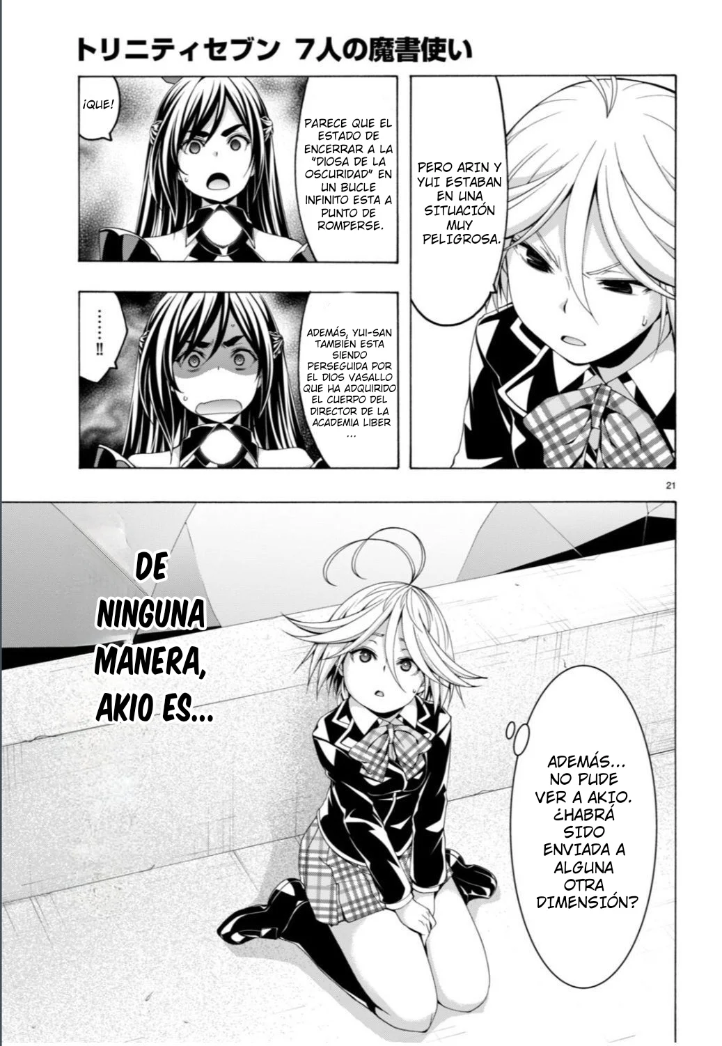 Trinity Seven - Capítulo 148 - Página 23 - LectorTMOo