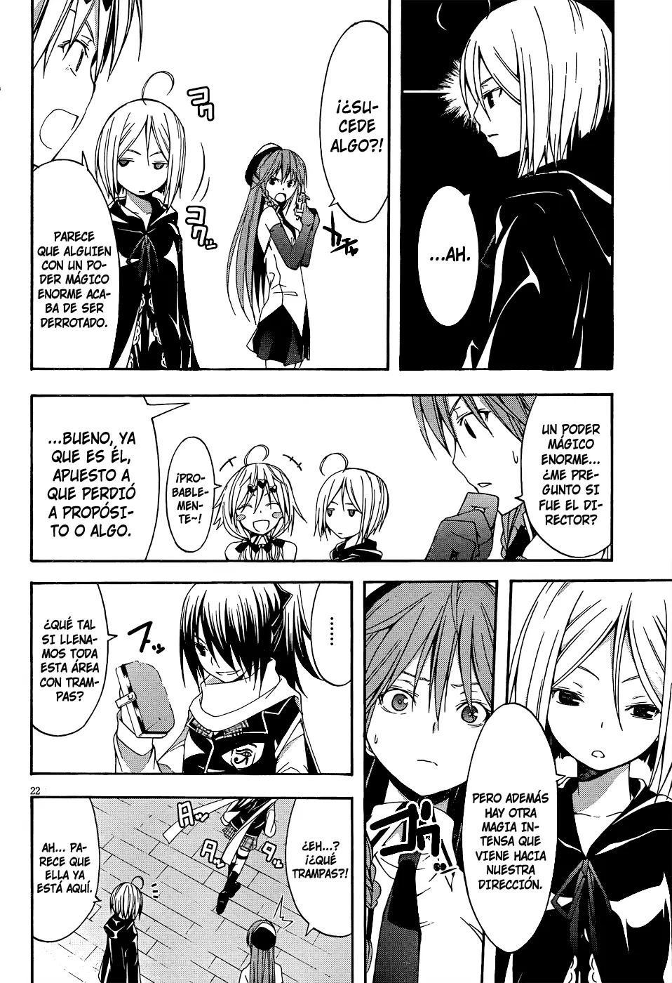 Trinity Seven - Capítulo 15 - Página 22 - LectorTMOo