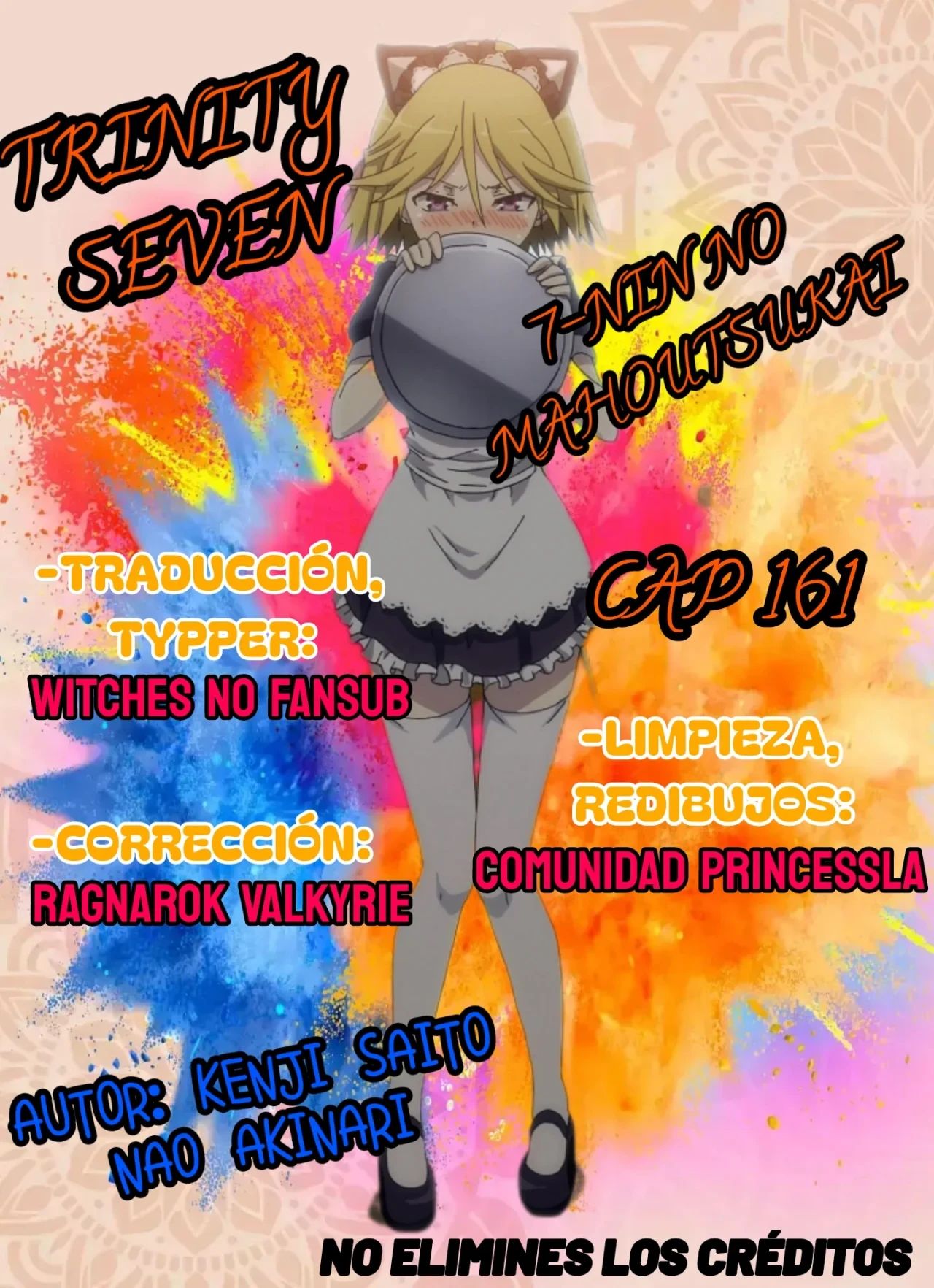 Trinity Seven - Capítulo 161 - Página 1 - LectorTMOo
