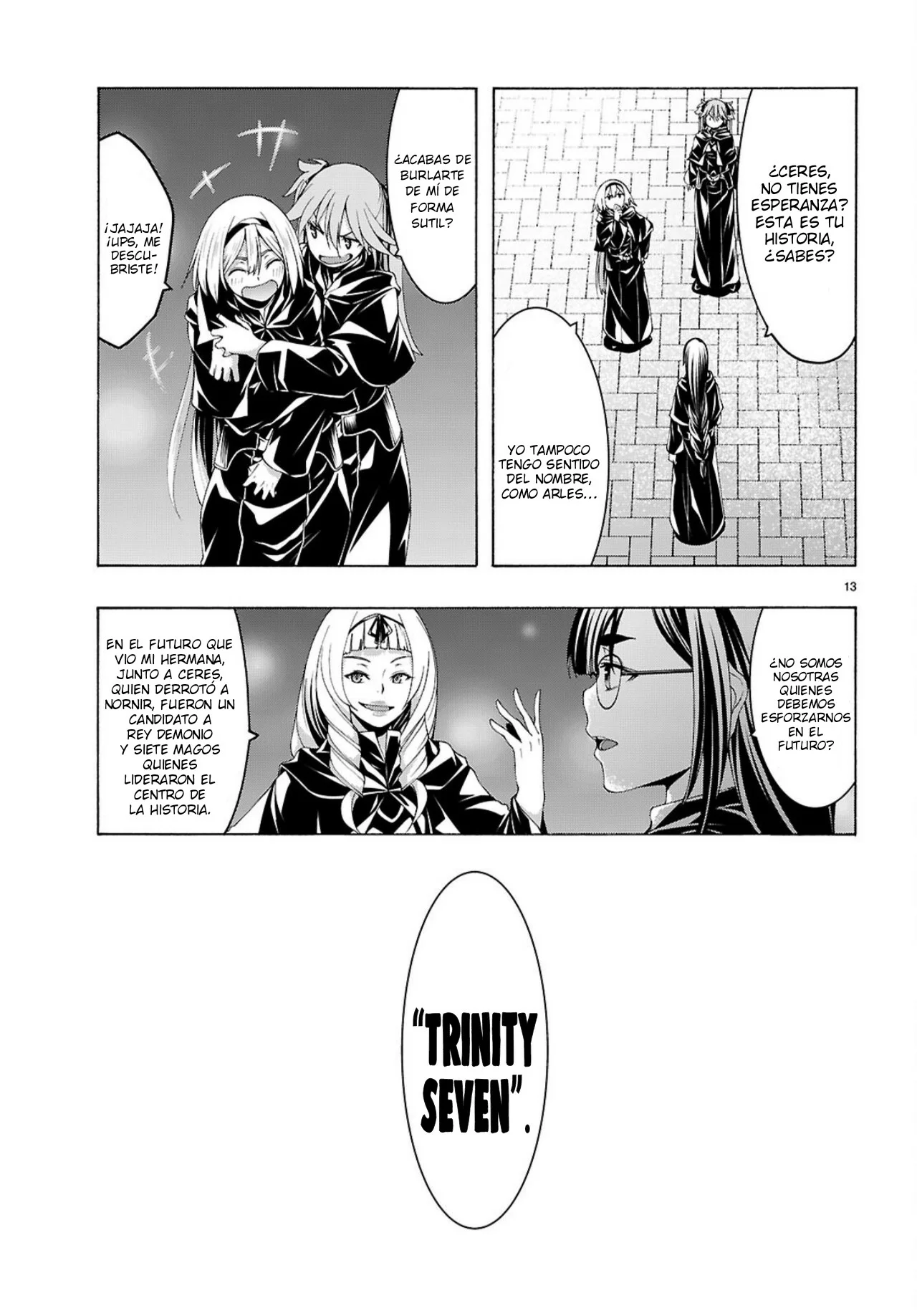 Trinity Seven - Capítulo 163 - Página 16 - LectorTMOo