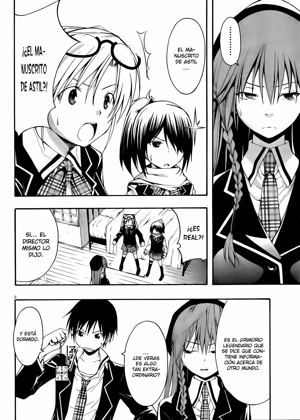 Trinity Seven - Capítulo 2 - Página 9 - LectorTMOo