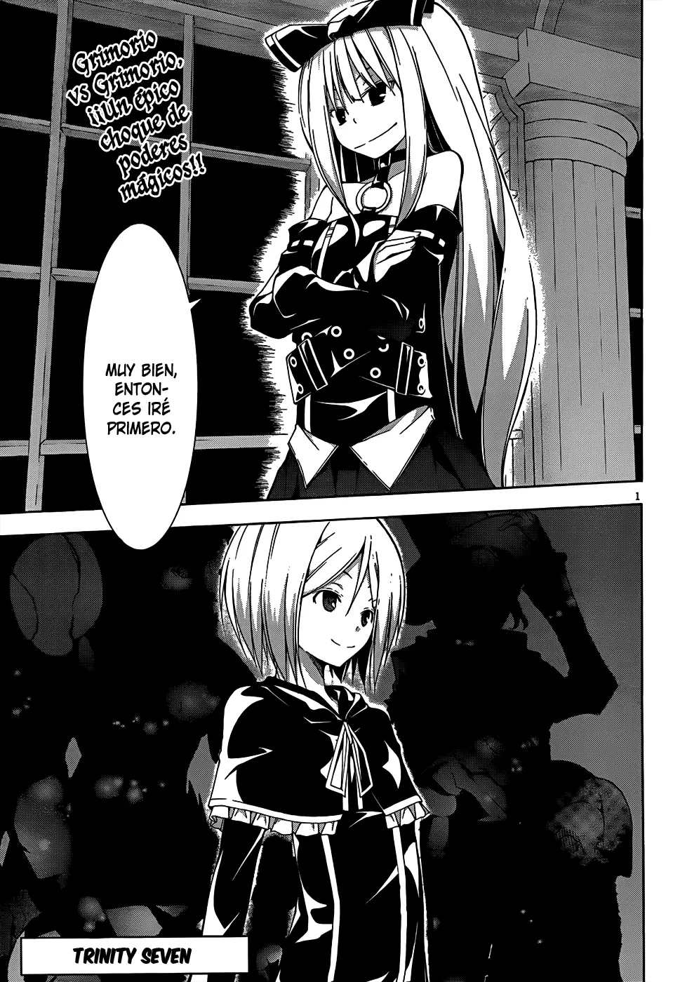 Trinity Seven - Capítulo 21 - Página 1 - LectorTMOo