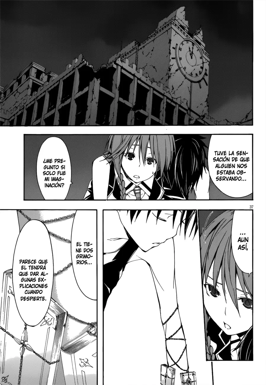 Trinity Seven - Capítulo 23 - Página 37 - LectorTMOo