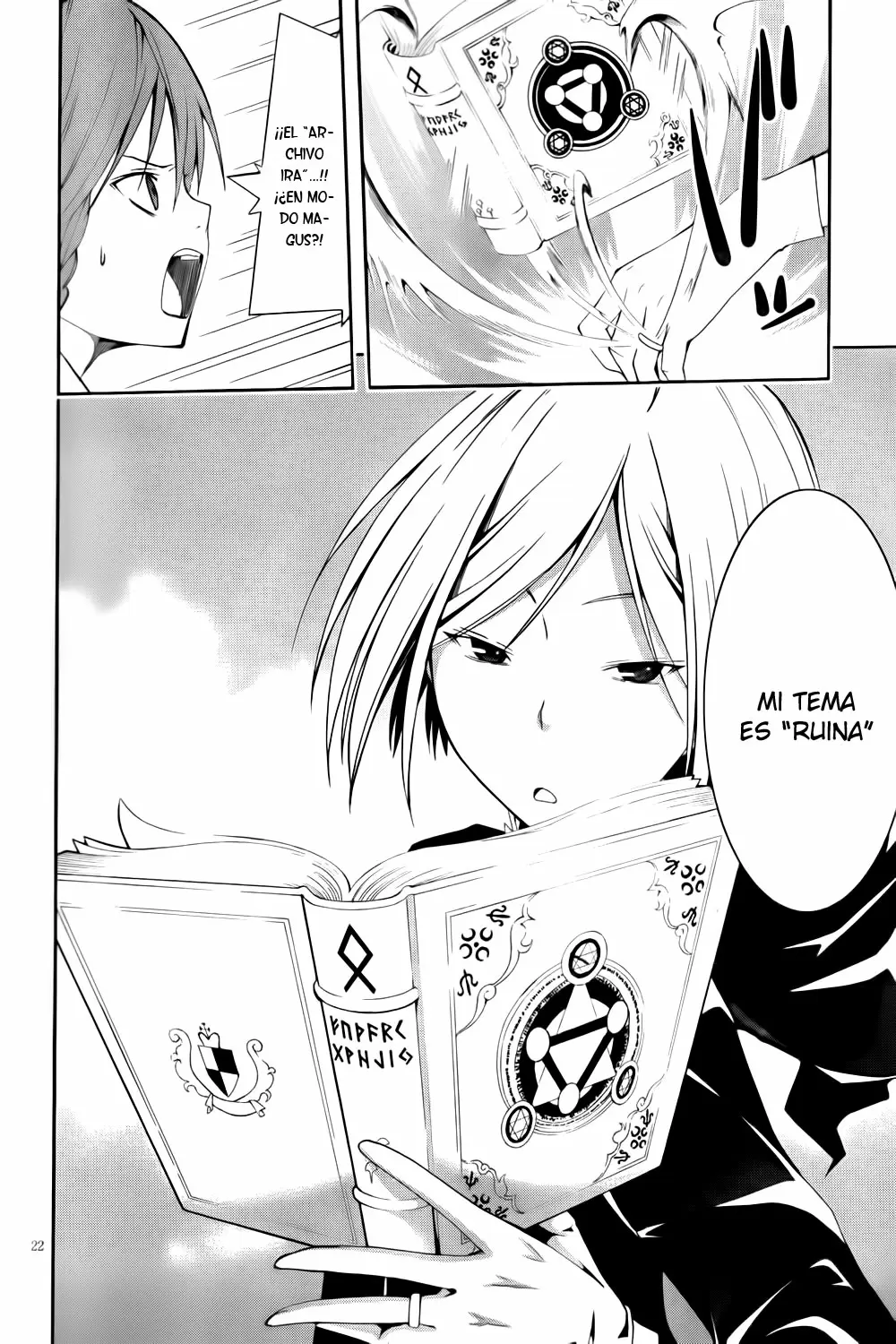 Trinity Seven - Capítulo 3 - Página 23 - LectorTMOo