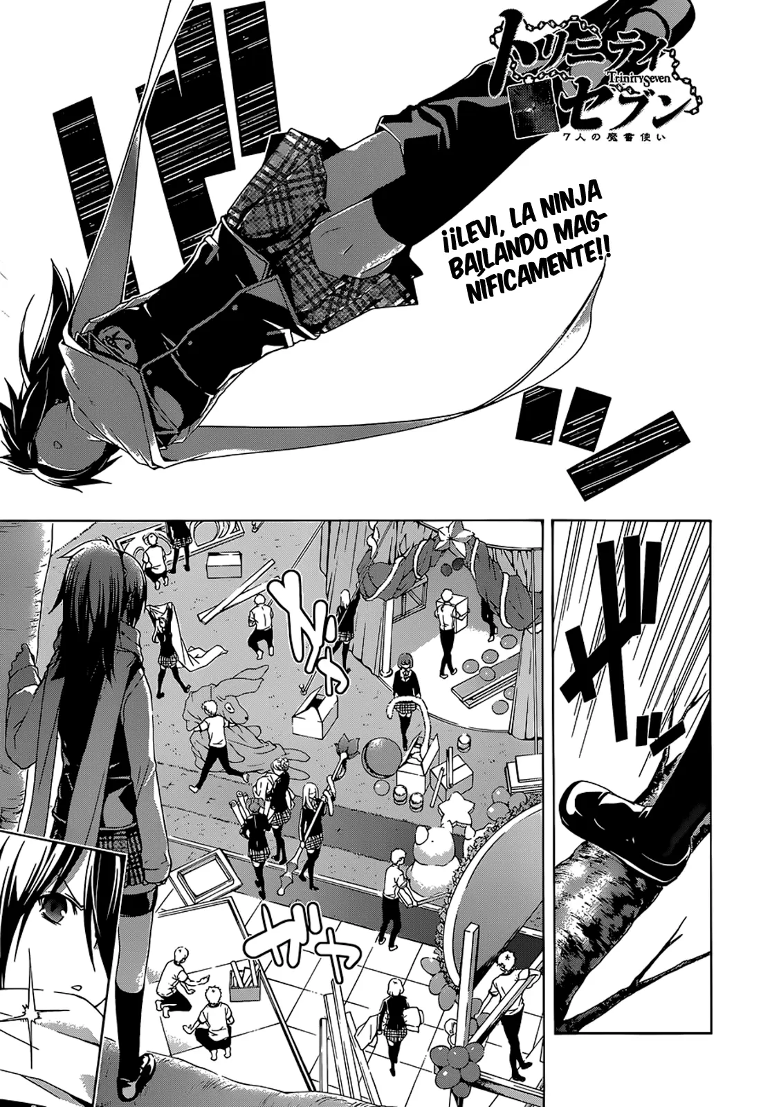 Trinity Seven - Capítulo 38 - Página 1 - LectorTMOo