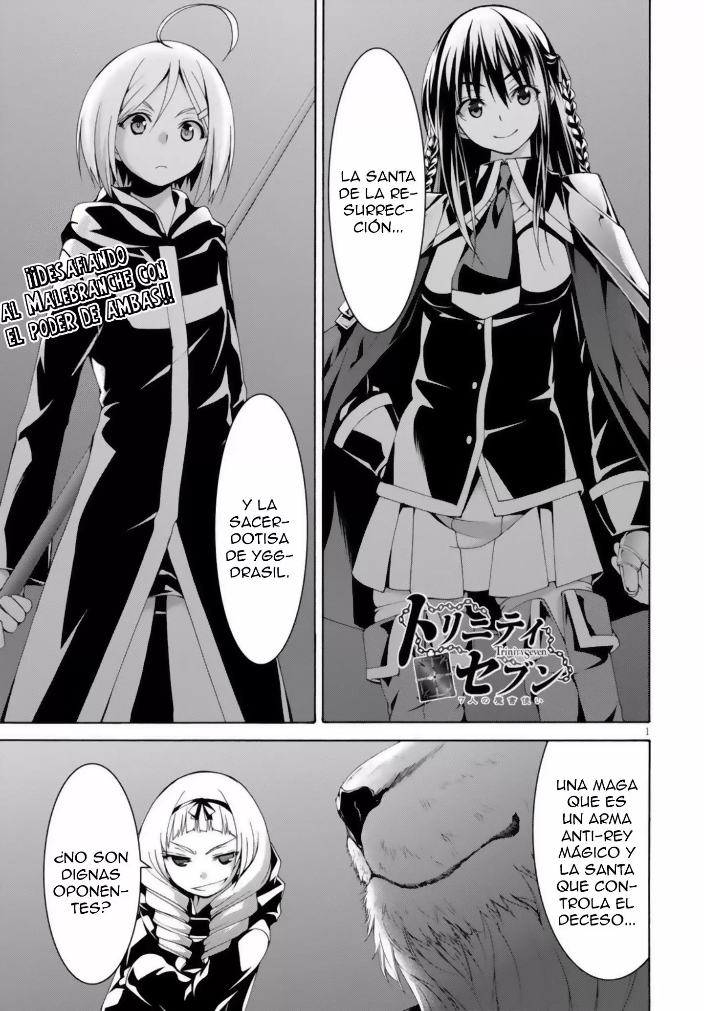 Trinity Seven - Capítulo 73 - Página 5 - LectorTMOo