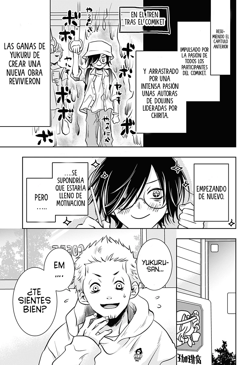 Uchikirare Mangaka To Doujin Onna - Capítulo 3 - Página 2 - LectorTMOo