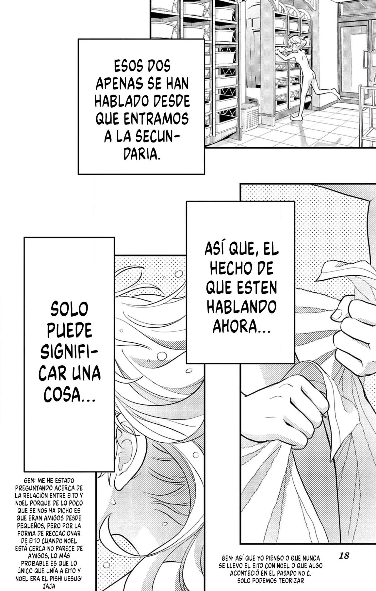 Uesugi-kun wa Onnanoko wo Yametai - Capítulo 10 - Página 20 - LectorTMOo