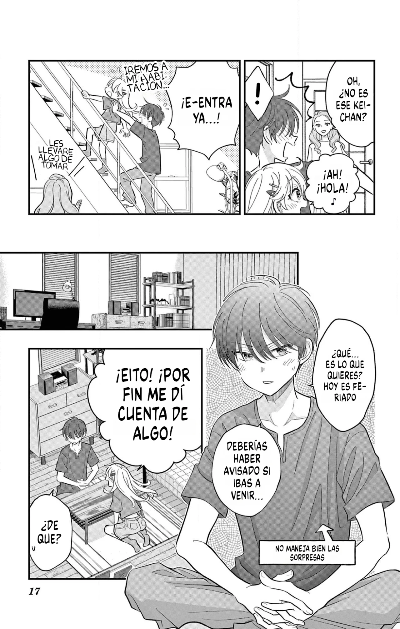 Uesugi-kun wa Onnanoko wo Yametai - Capítulo 14 - Página 19 - LectorTMOo