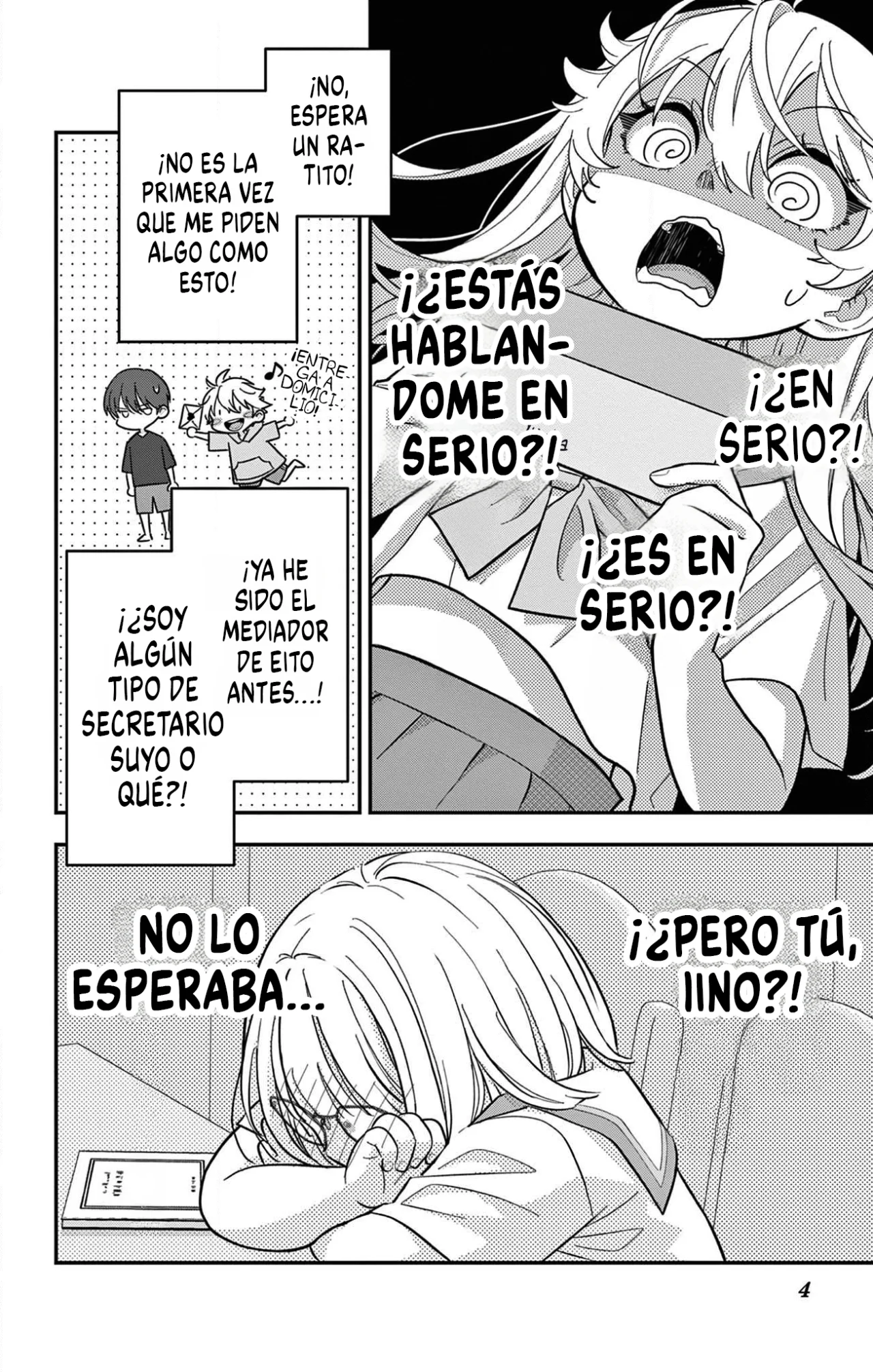Uesugi-kun wa Onnanoko wo Yametai - Capítulo 17 - Página 6 - LectorTMOo