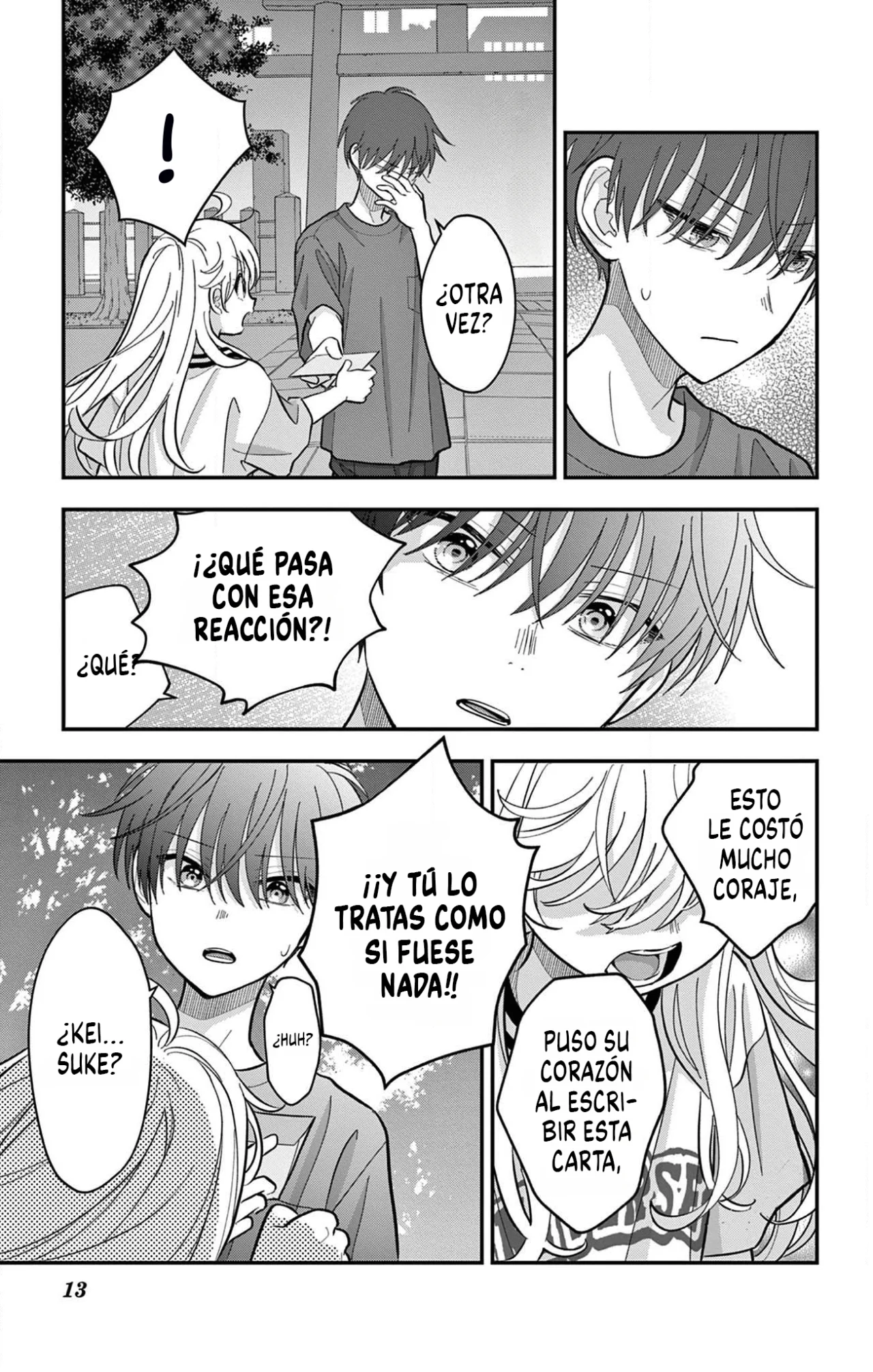 Uesugi-kun wa Onnanoko wo Yametai - Capítulo 17 - Página 15 - LectorTMOo