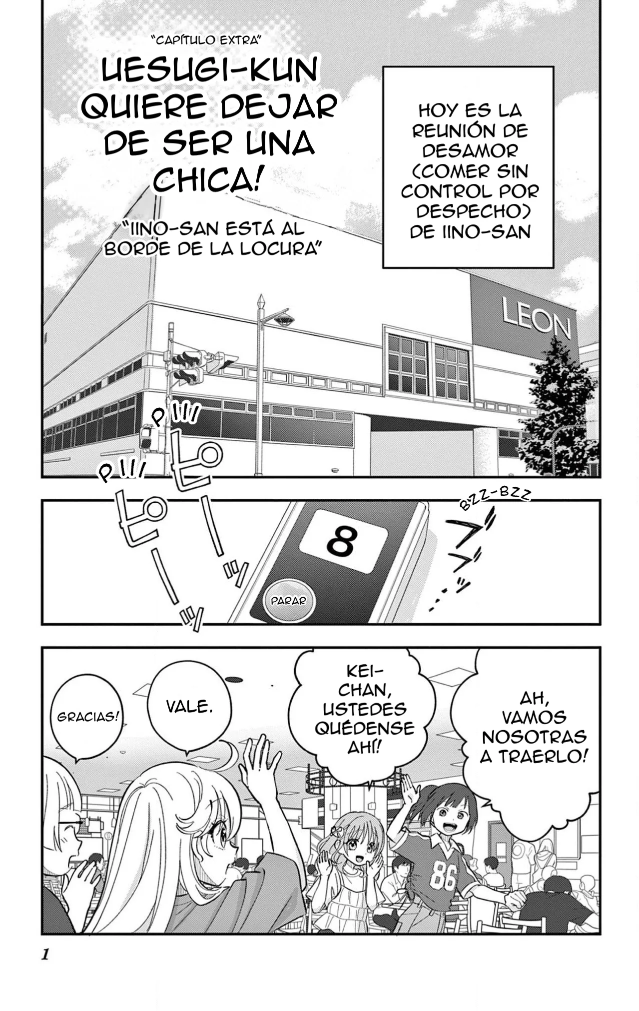 Uesugi-kun wa Onnanoko wo Yametai - Capítulo 18.5 - Página 4 - LectorTMOo
