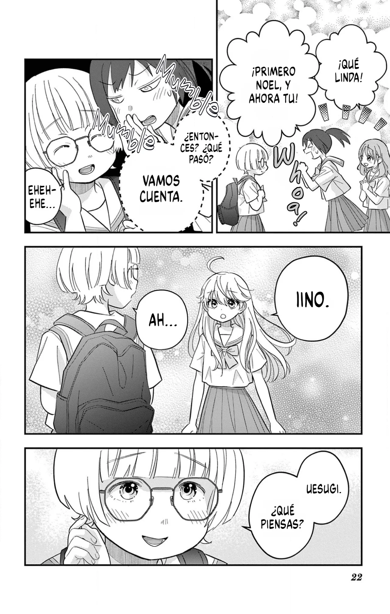 Uesugi-kun wa Onnanoko wo Yametai - Capítulo 18 - Página 24 - LectorTMOo