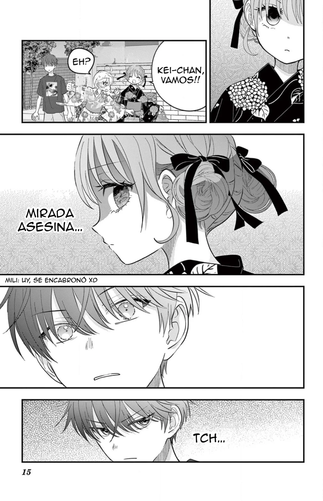 Uesugi-kun wa Onnanoko wo Yametai - Capítulo 19 - Página 17 - LectorTMOo