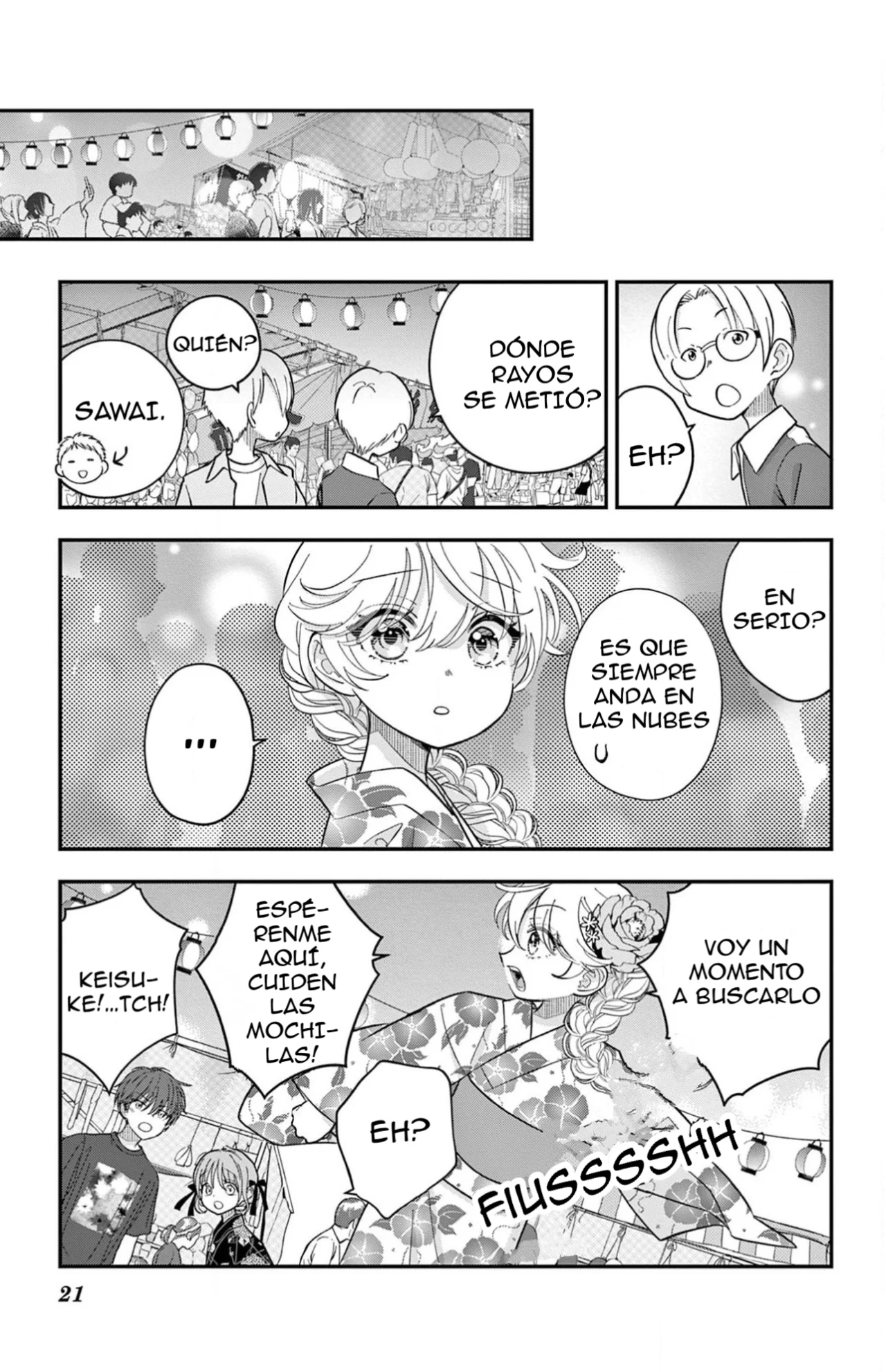 Uesugi-kun wa Onnanoko wo Yametai - Capítulo 19 - Página 23 - LectorTMOo
