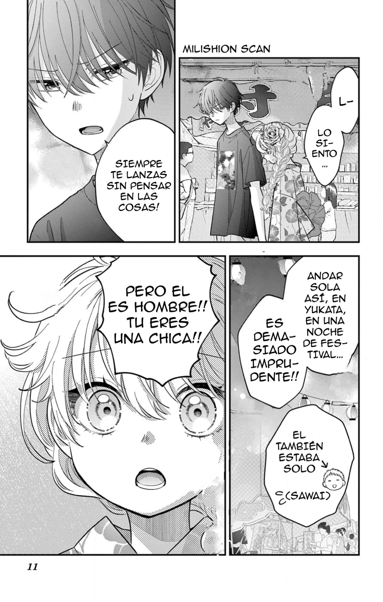 Uesugi-kun wa Onnanoko wo Yametai - Capítulo 20 - Página 13 - LectorTMOo
