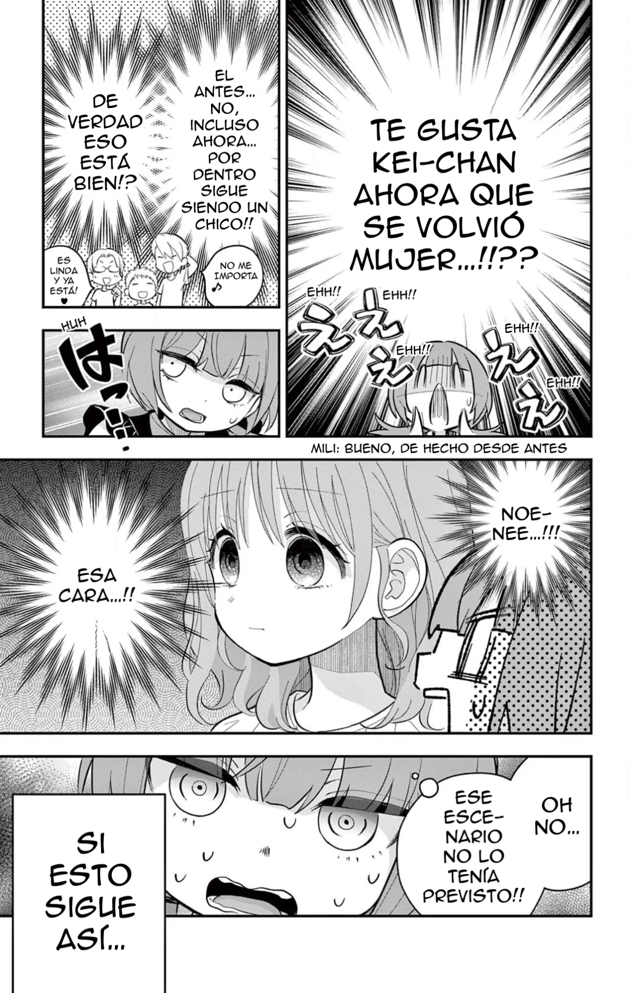 Uesugi-kun wa Onnanoko wo Yametai - Capítulo 23.1 - Página 14 - LectorTMOo