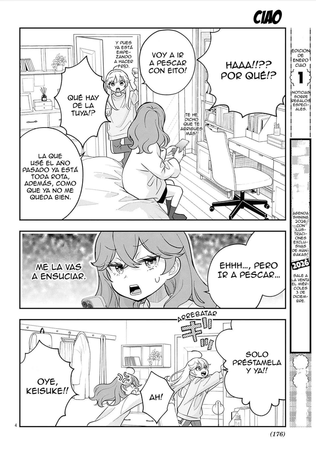 Uesugi-kun wa Onnanoko wo Yametai - Capítulo 26.6 - Página 6 - LectorTMOo