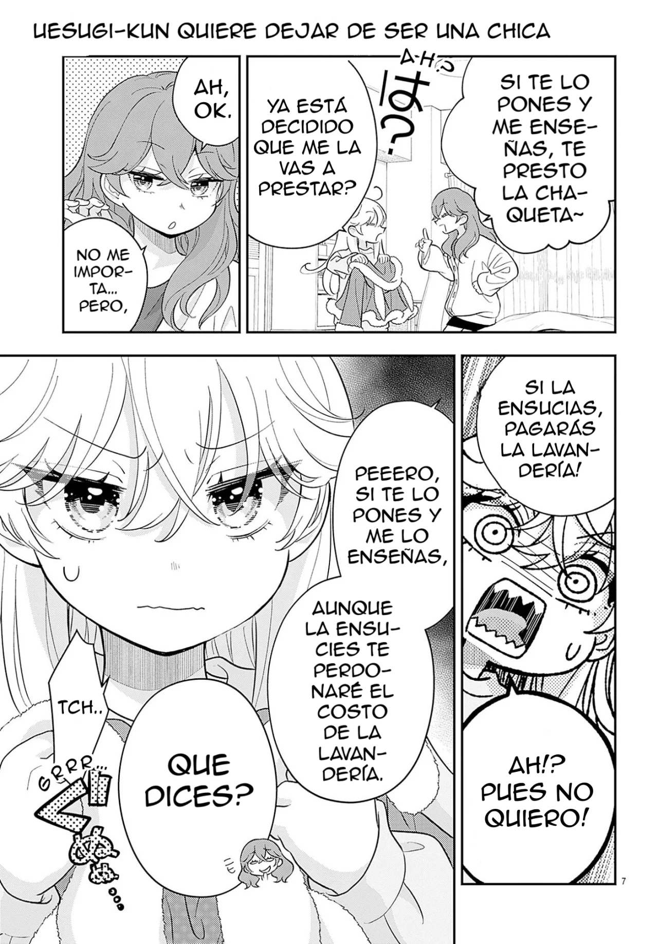 Uesugi-kun wa Onnanoko wo Yametai - Capítulo 26.6 - Página 9 - LectorTMOo