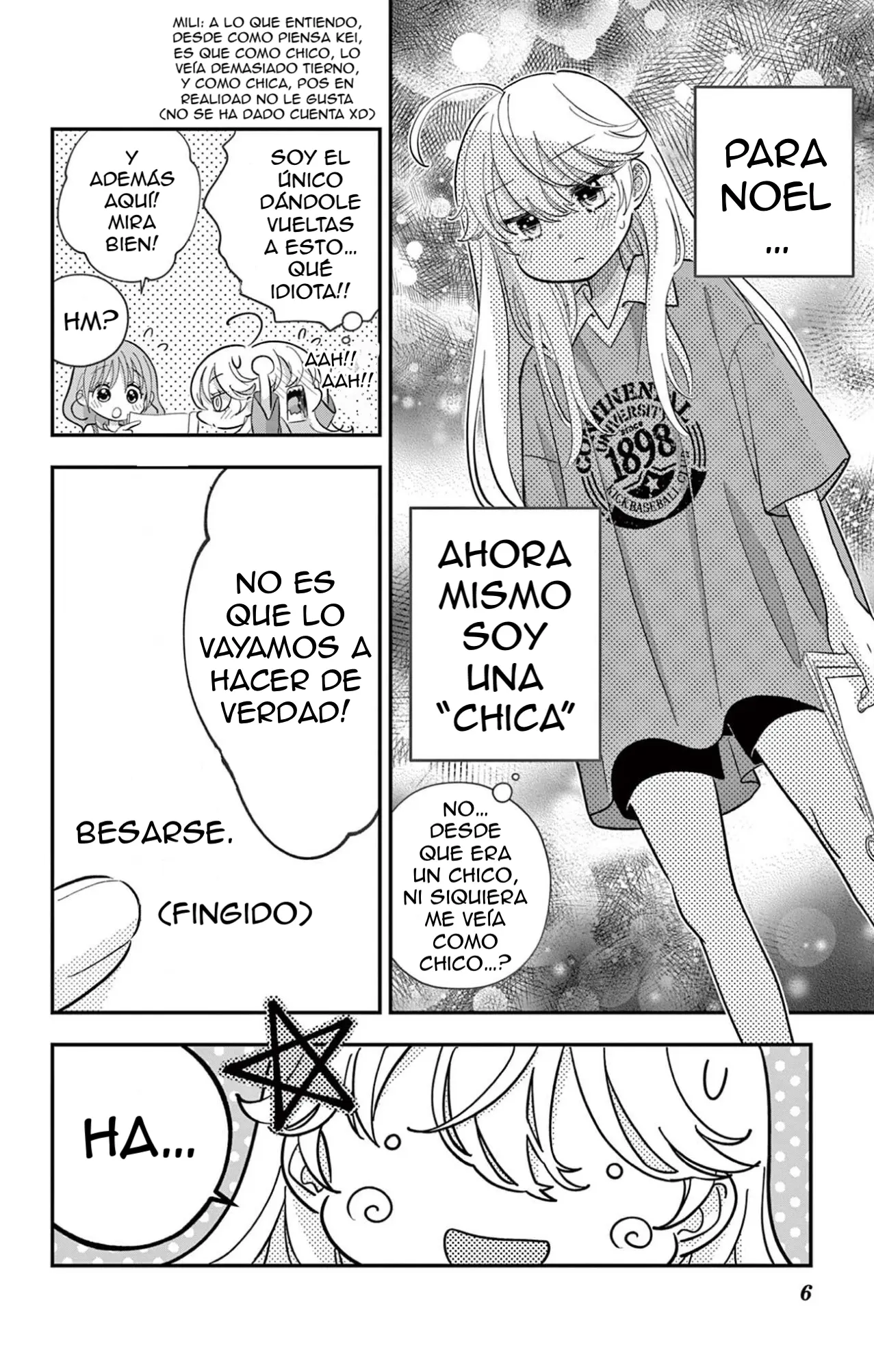 Uesugi-kun wa Onnanoko wo Yametai - Capítulo 30 - Página 8 - LectorTMOo